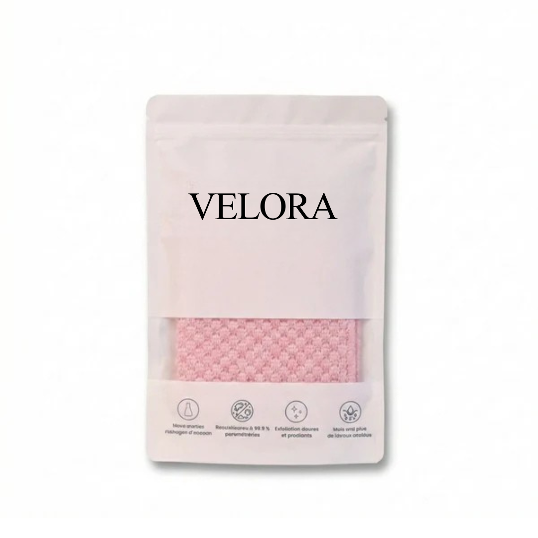 Velora Exfoliërende Antibacteriële Douchedoek