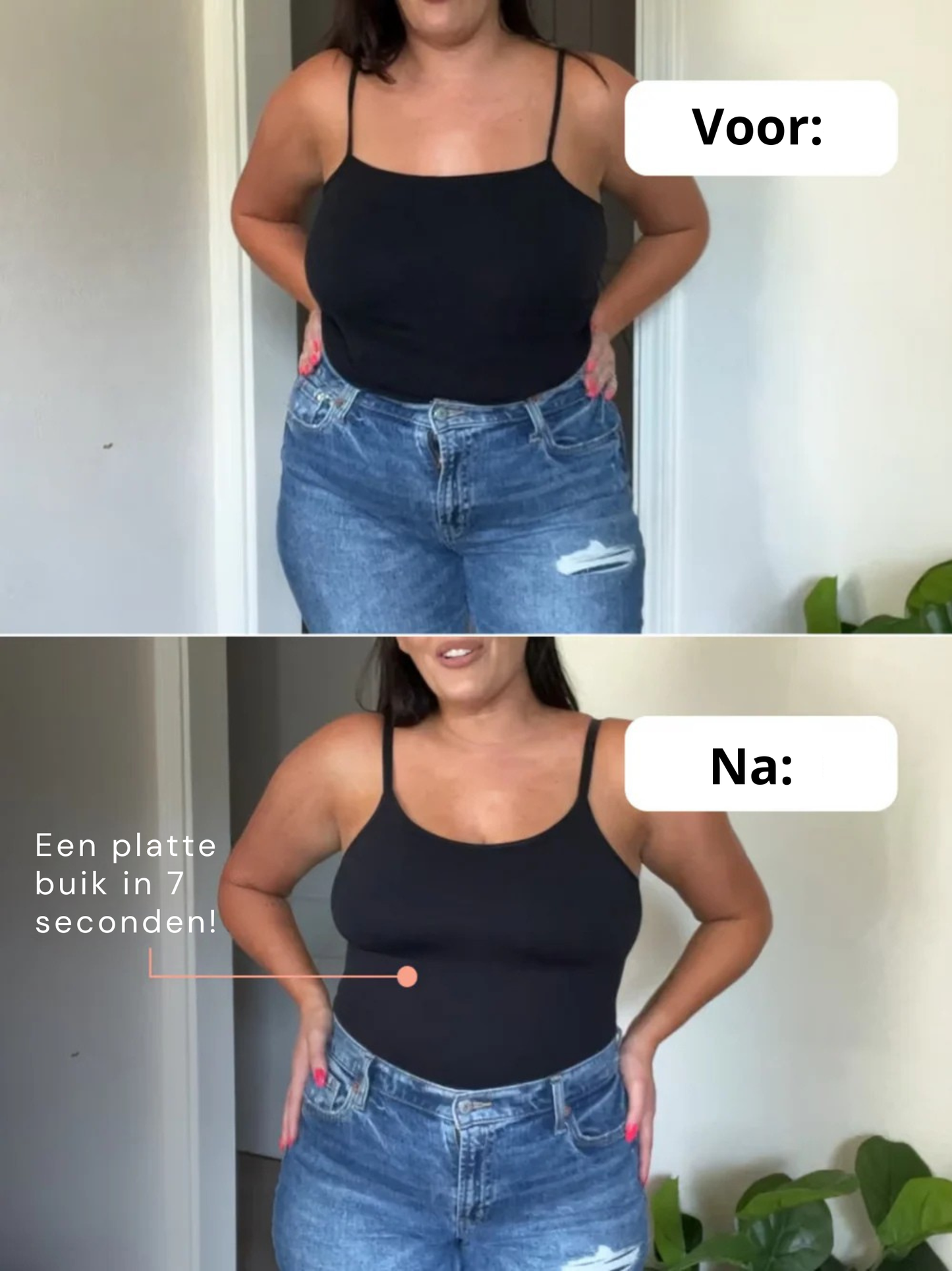 Afslankende top van Velora