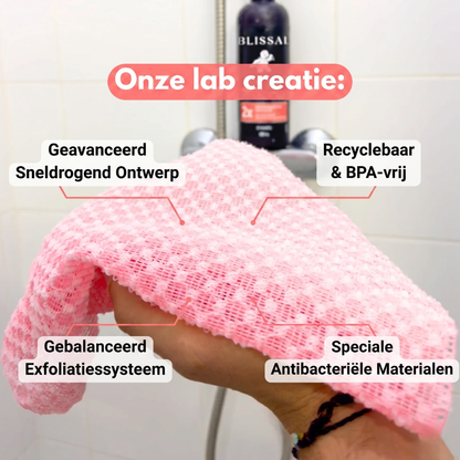 Velora Exfoliërende Antibacteriële Douchedoek