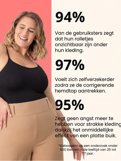 Afslankende top van Velora