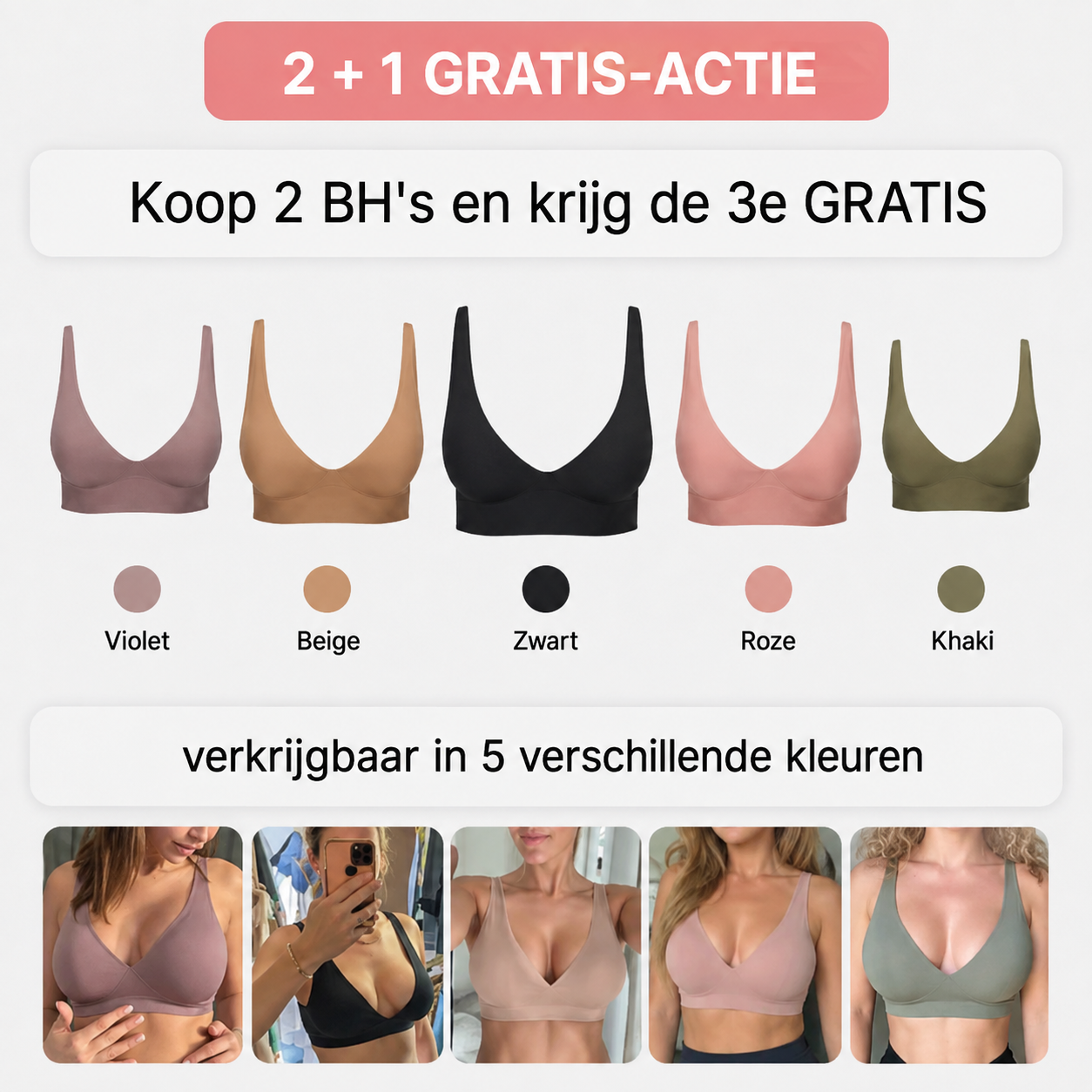 Comfort BH - Beugelloos
