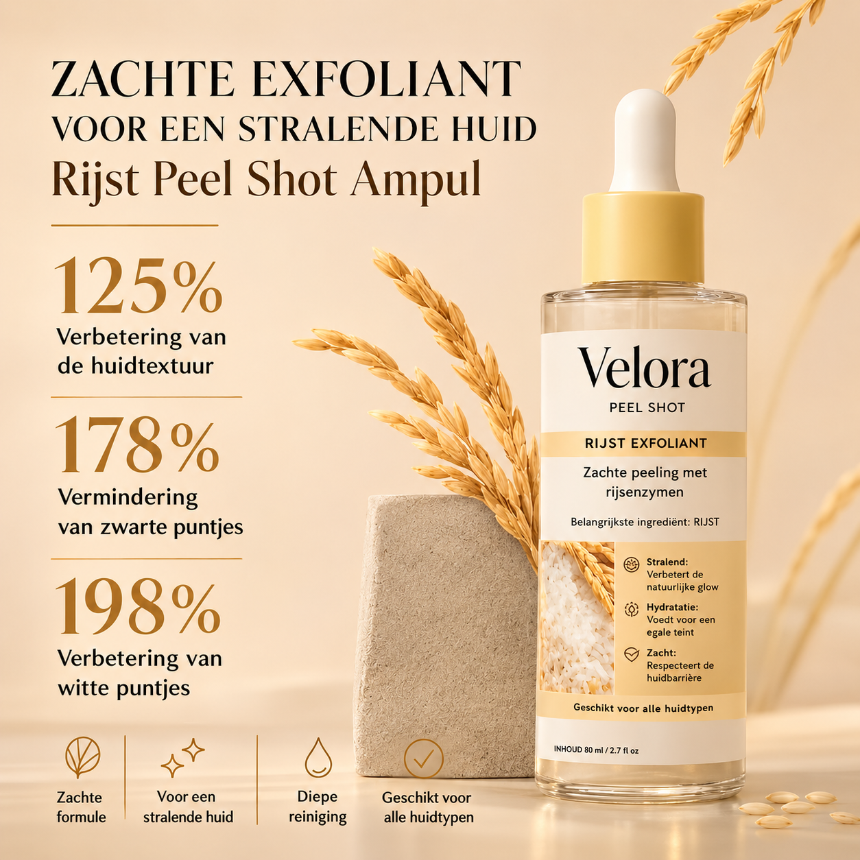 Peel Shot - Verwijdert onzuiverheden en laat uw huid stralen
