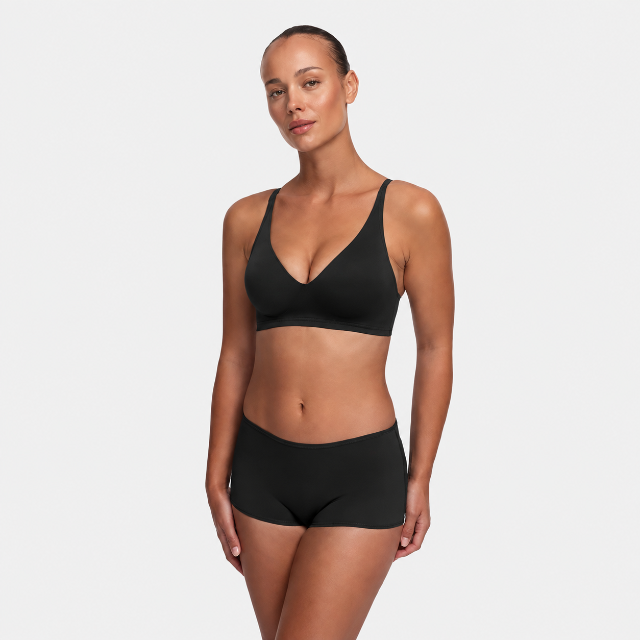 Naadloze Push-Up BH zonder Beugel – Diepe V-hals
