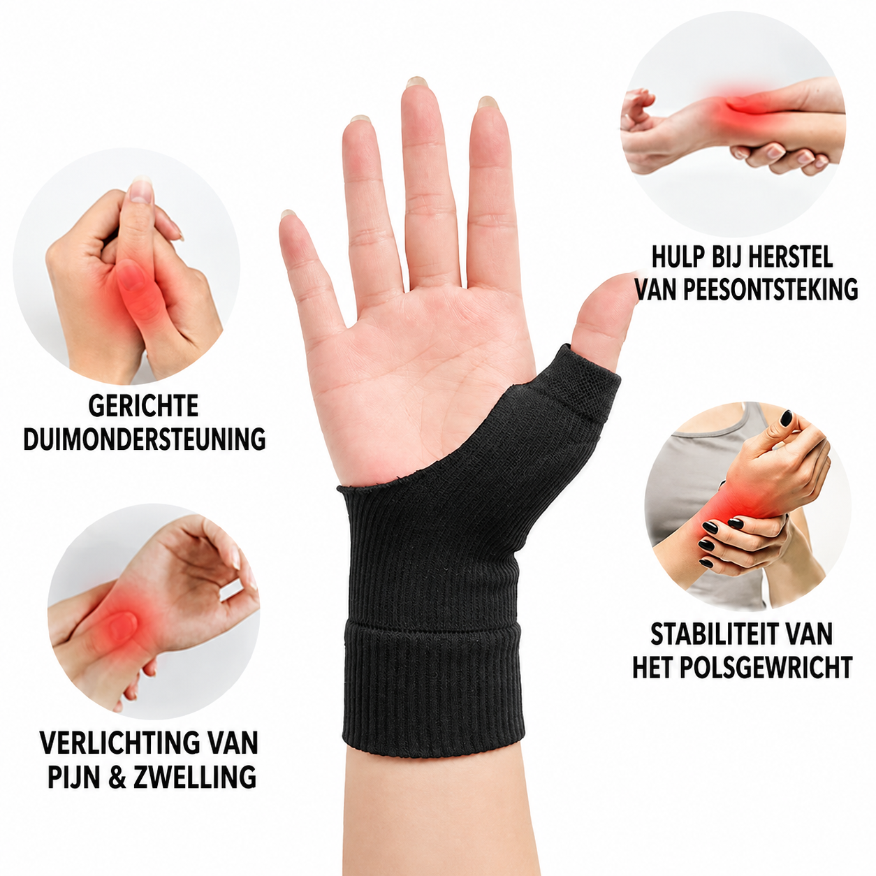 Velora™ Duim- & Polsstabilisator