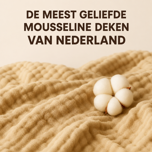 Zachte Mousseline Deken - 100% Biologisch Katoen