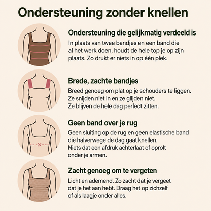 Velora™ Sculpt Tanktop – Zonder BH, Met Volledige Ondersteuning