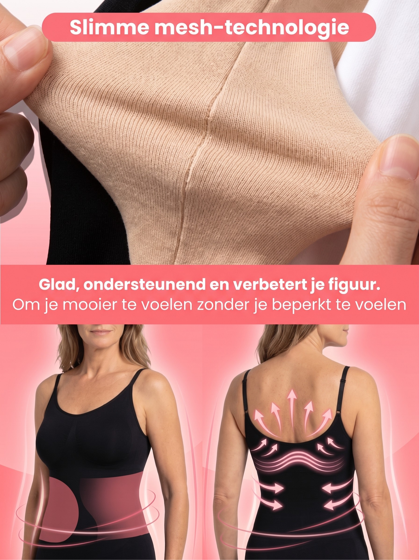 Afslankende top van Velora